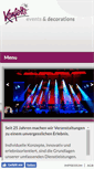 Mobile Screenshot of konfetti-events.de